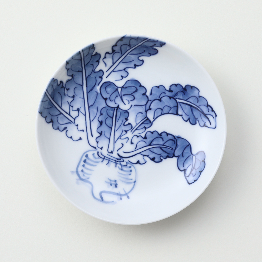 平戸蕪絵豆皿