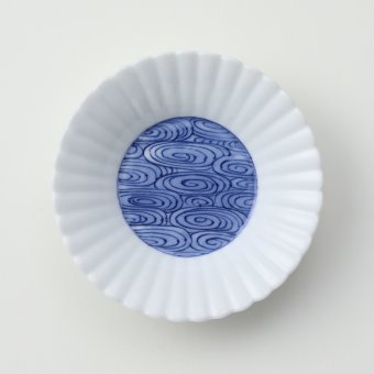 波紋豆皿