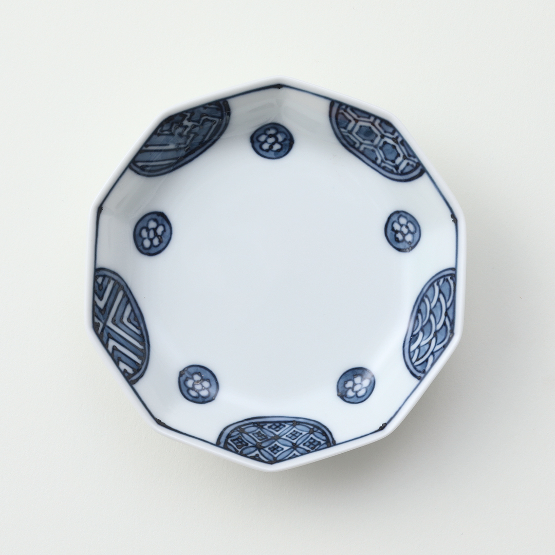 丸紋豆皿