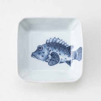 魚紋〈かさご〉豆皿